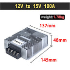 12V to 15V Step-Up Boost DC-DC Converter 1~100A Voltage Regulator Module for Solar Inverter Hybrid Systems