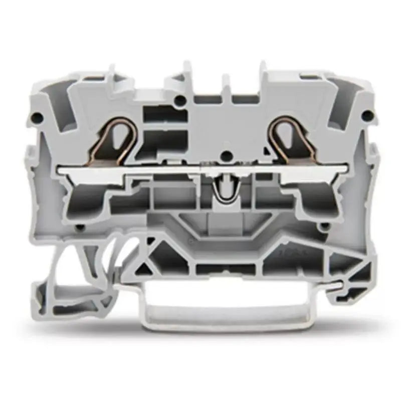 Original WAGO TOPJOB‑S 2004‑1201 Feed‑Through Terminal Block 0.5‑6mm² 6.2mm Width DIN35 Rail Mount 2‑Wire