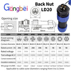 Screw Connection Connector Waterproof Connector 20mm 25A IP68 SP20/LD20 2PIN 3PIN 4PIN 5PIN 6PIN 7IN 1PCS