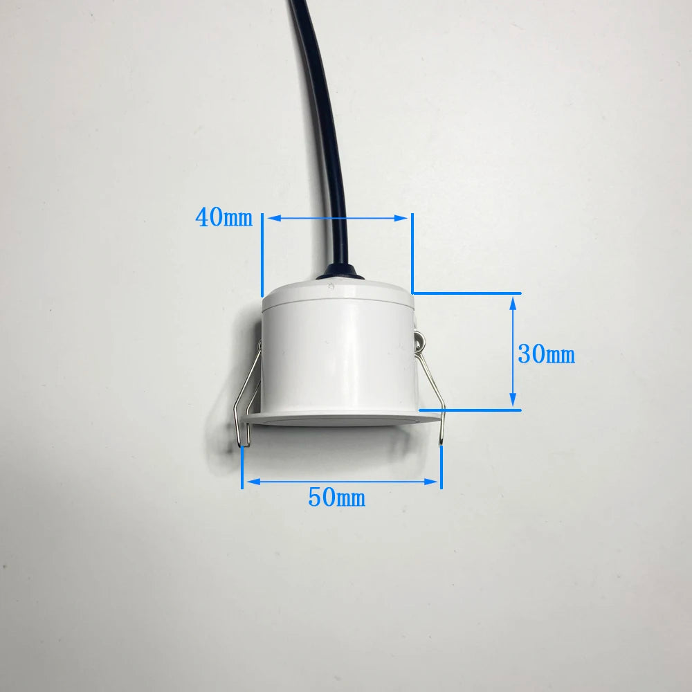 Embedded 5.8/24G Wired Microwave Sensor RS485 Radar Human Presence Detector Movement Alarm Respiratory Micro Motion Sensing