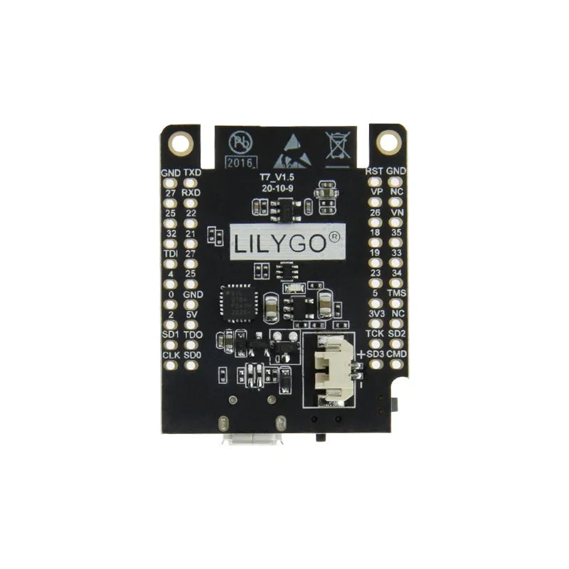LILYGO® TTGO T7 Mini32 V1.5 ESP32-WROVER-E Dual Core PSRAM Wireless Wi-Fi Bluetooth Module Development Circuit Board CH9102
