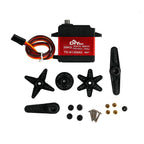 TD-8135MG Digital Servo Motor 35KG 180/270/360 Degree Waterproof Large Torque Angle Controllable 25T Metal Arm RC Cars Aircraft