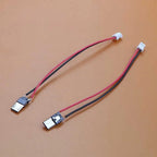 5pcs USB Adapter Cable PH2.0mm Terminal Micro USB Jack Type-C Charging Port 2P Strip Line Of Solder Joint Male Female Connector