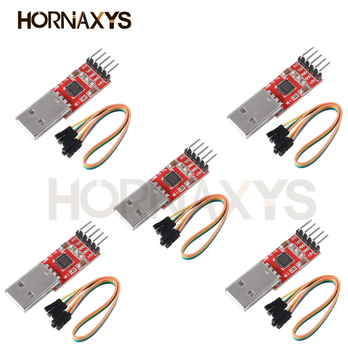 1/3/5pcs CP2102 module USB to TTL serial UART STC download cable PL2303 Super Brush line upgrade