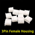 100Pcs/Lot XH2.54 Connector JST 2/3/4/5Pin Female Housing Plastic Shell Plug XH Male/Female Pin Header Dupont Wire Connector