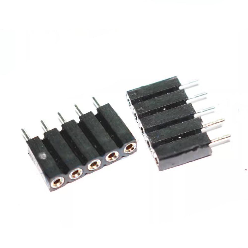 2.54mm PH7 Extra Plastic Height 2P 4P 8P 10P 20P  40P Round Single Row PCB IC Crystal Transistor Socket Hole Female Header