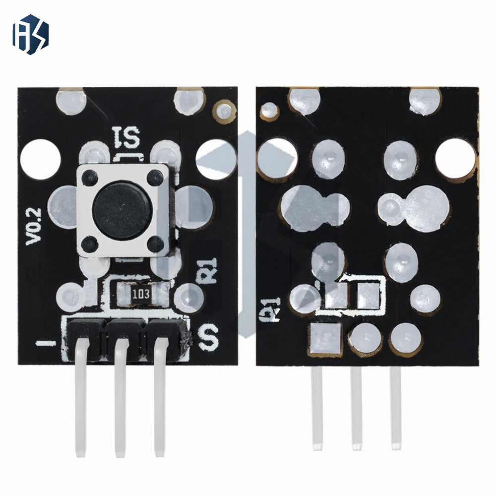 KY-004 3Pin Tactile Switch Module 6x6x5mm, Push Button for Arduino DIY Mini Projects