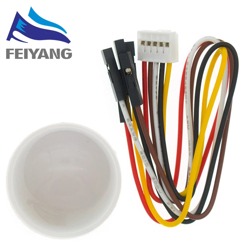 SAMIROB 1PCS BH1750 BH1750FVI Chip Light Intensity Light Module Light ball for arduino