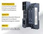 AC DC Current Transmitter 4-20mA 0-10V Current Transducer 0-1A 0-2A 0-5A 0-10A 4-20mA Current Sensor RS485 Current Transmitter
