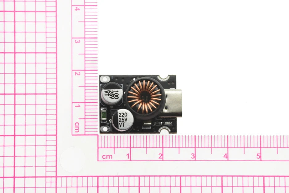 PD65W Step Down Module Fast Charge Module Type-C DC8-32V 3.25A Interface PD3.1 PPS Fast Charge QC3.0 SCP