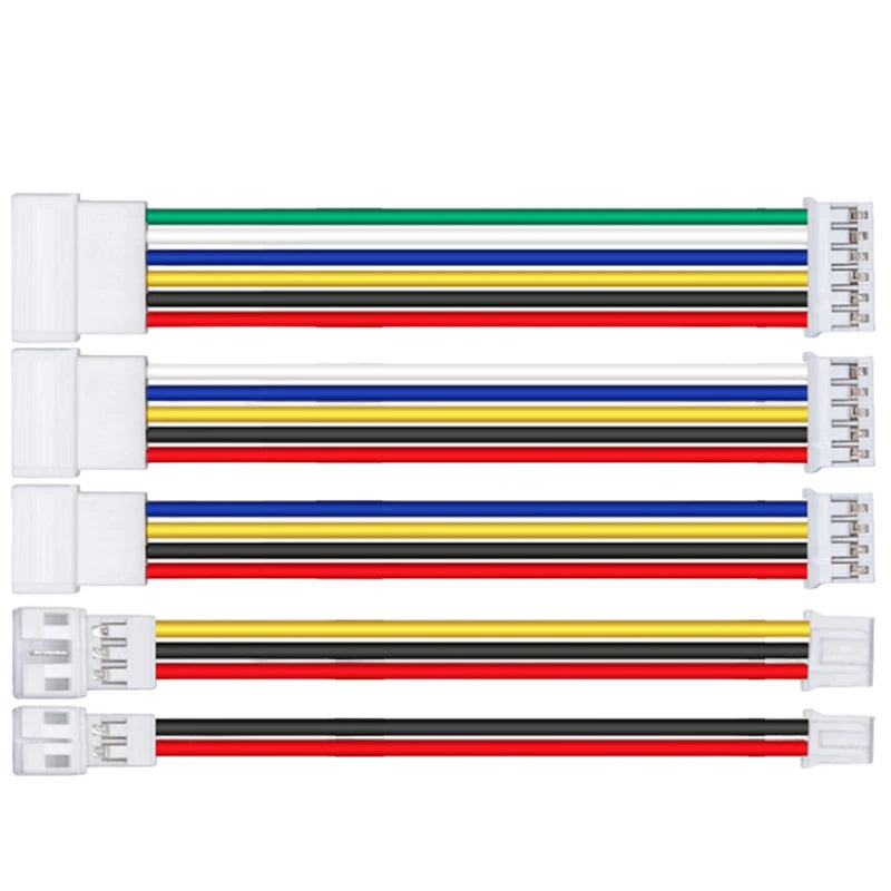 10PCS PH2.0 Extension Line 2P/3P/4P/5P/6P/7P/8P/9P/10P/12P PH2.0mm Pitch Male To Female Connector With 10/20/30cm Cable 26AWG