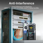 FNIRSI LPM-10A Intelligent Cable Finder RJ45/RJ11 Line Tester LAN Cable Tester Port Flash Anti-interference Network Repair Tool