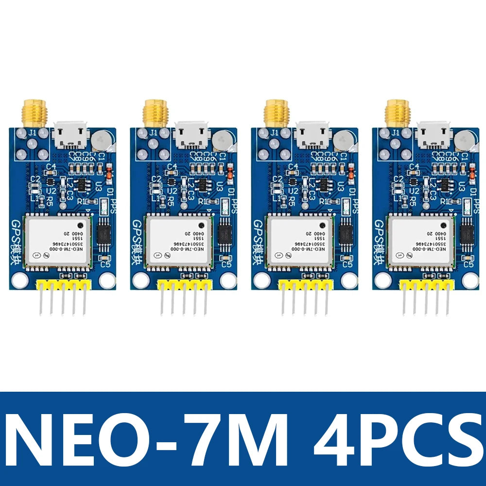 1PCS~8PCS GPS NEO-6M NEO-7M NEO-8M NEO-9m Satellite Positioning Module Development Board for Arduino STM32 C51 Microcontroller