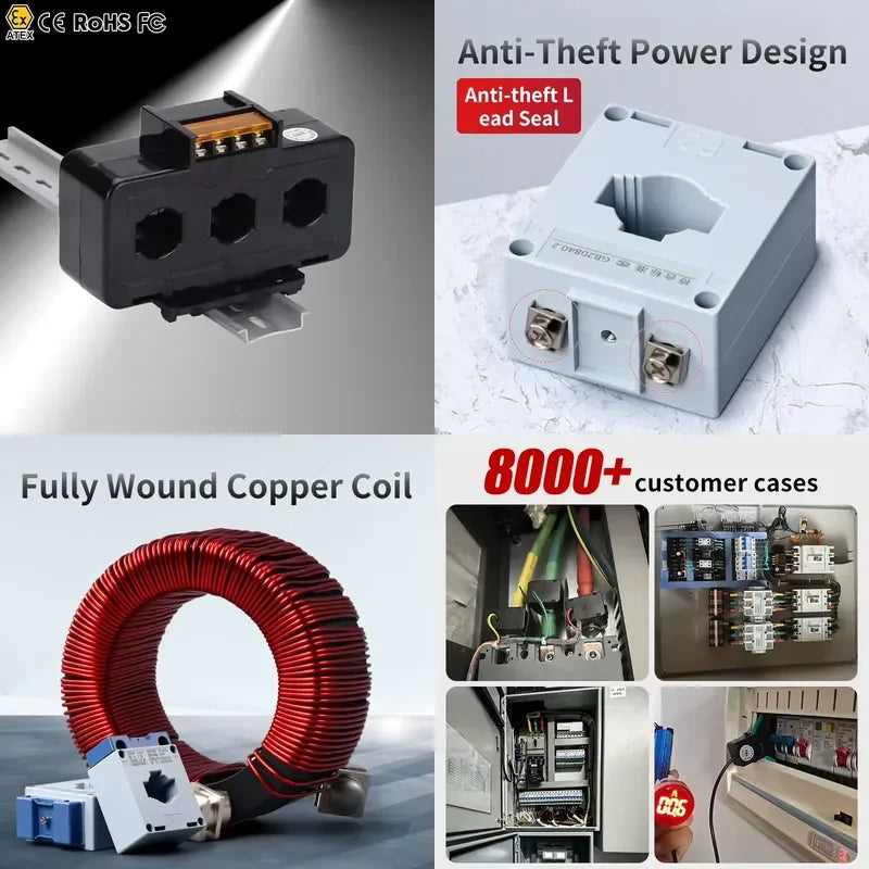 XXT Core Balance Ct matrix Current Transformer Electrical Current Transformer 100 Amp Ct 1200 5a Isolation Current