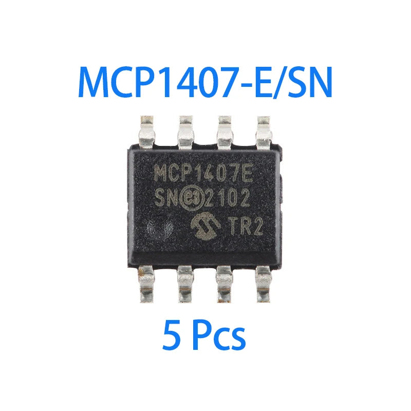 1~100Pcs MCP1407-E/SN SOP8 Surface Mount 6A High Speed Power MOSFET Driver Integrated Circuit Chip For Power Control Board