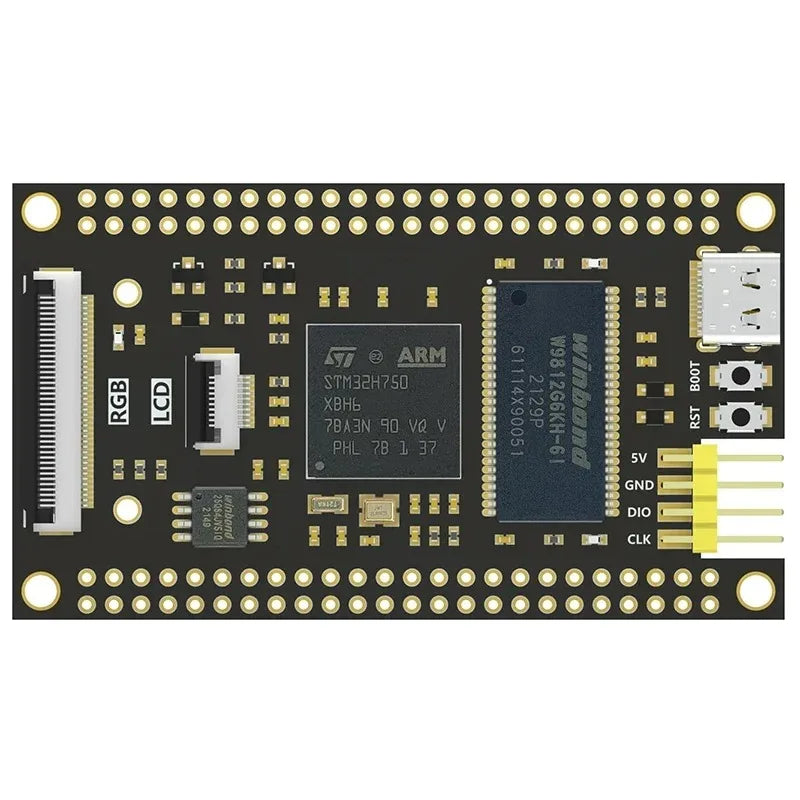 STM32H750VBT6 Development Board - ARM Microcontroller Core Board, STM32H7 Minimum System Board for Embedded Projects