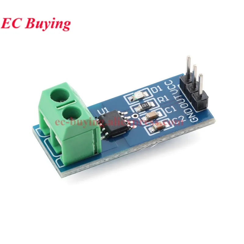 10Pcs/1pc ACS712 ACS758 Hall Current Sensor Module Detector 5A 20A 30A 50A 100A 150A 200A Range Detection Board For Arduino DIY