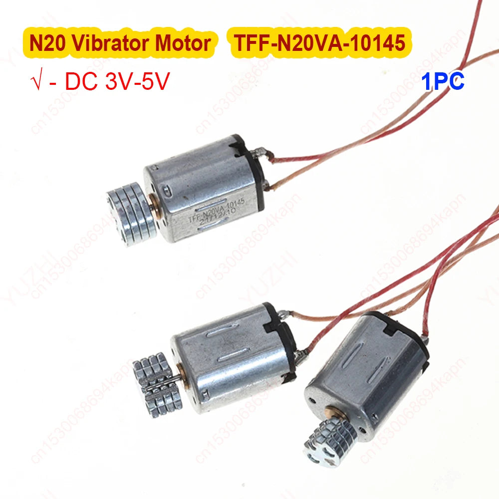 Mini N20 Vibrattion Motor DC 3V 3.7V 5V Vibratior Motor with Strong Force Vibration Motor Toy Car Boat