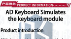 AD Keyboard Simulate Five Key Module Analog Button for arduino Sensor Expansion Board