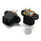 DC002/004/DC005/015 Power Socket 3.5x1.3mm 5.5x2.1mm 5.5x2.5mm DC Power Socket USB Three-Leg Direct Plug Socket Female Connector
