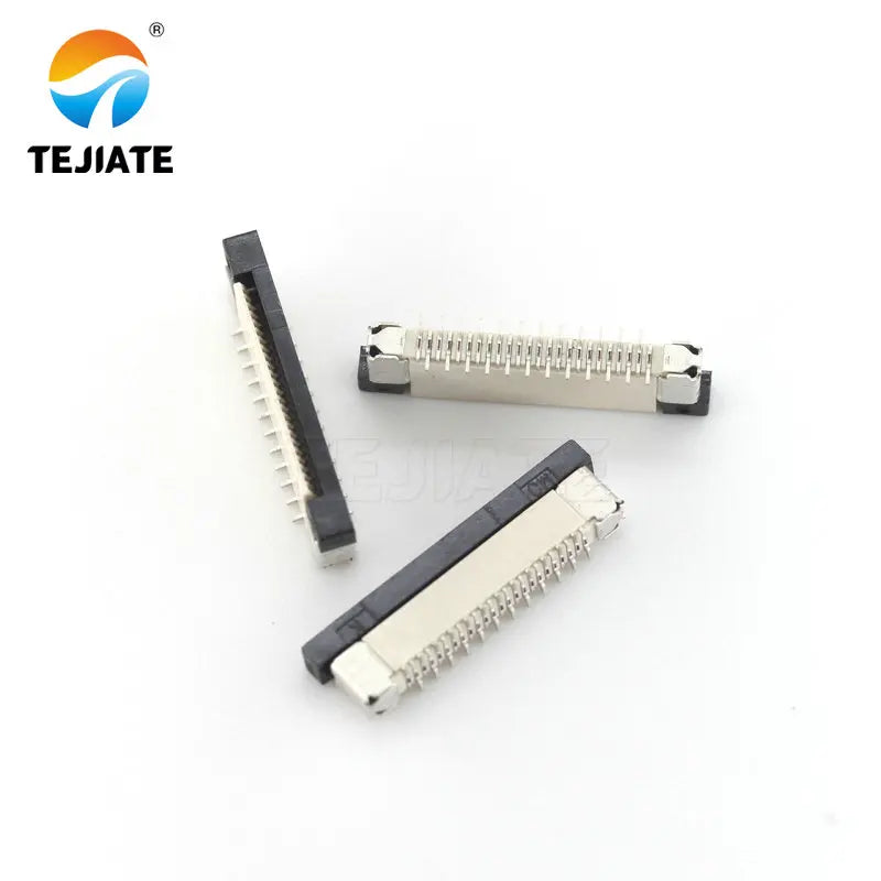 10pcs FFC FPC socket 0.5mm 4/6/7/8/9/10/12/14/15/16/20/22/24/26/28/30/34/40/45/50/54/60 Pin Vertical Type Ribbon Flat Connector