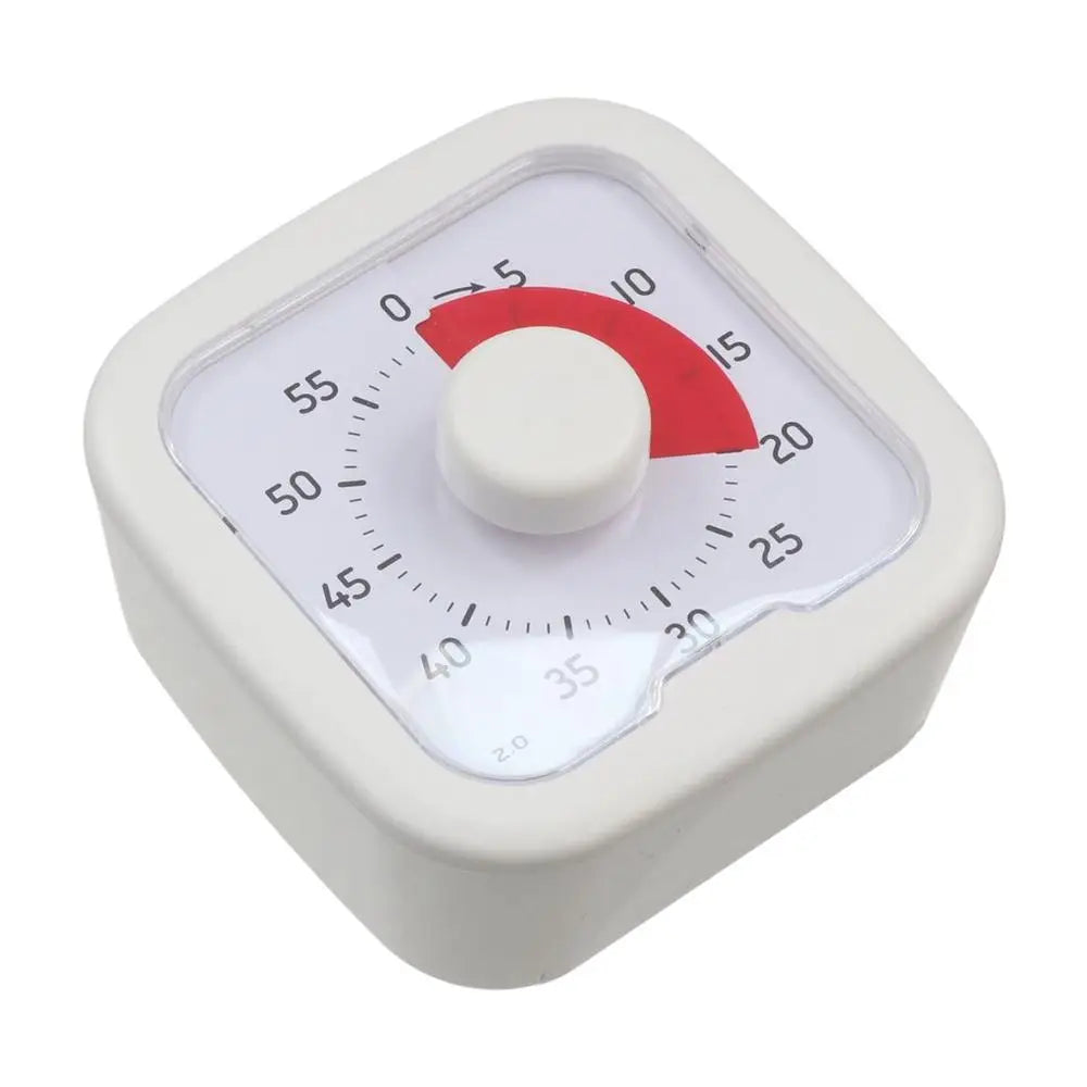 Silent Visual Timer 60-Minute Stopwatch Alarm Clock Countdown Timer Visualization Loud Kitchen Cooking Timer Kitchen
