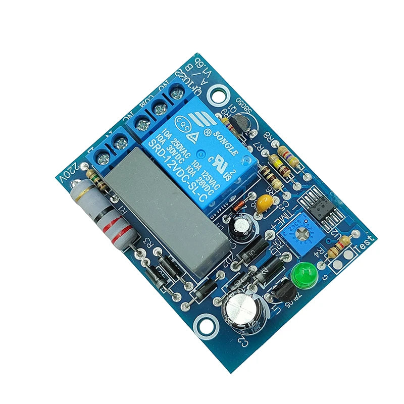 Adjustable AC110V 220V 240V Time Delay Relay Module 10S-100M-10H NC NO Relay Switch Module for Electrical Applications