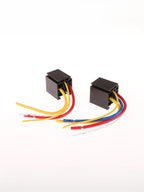 1Set 4/5 Pin Automotive Relay 12V DC 24V 40A Waterproof Relay For Motorcycle Headlight Air Conditioner With Socket