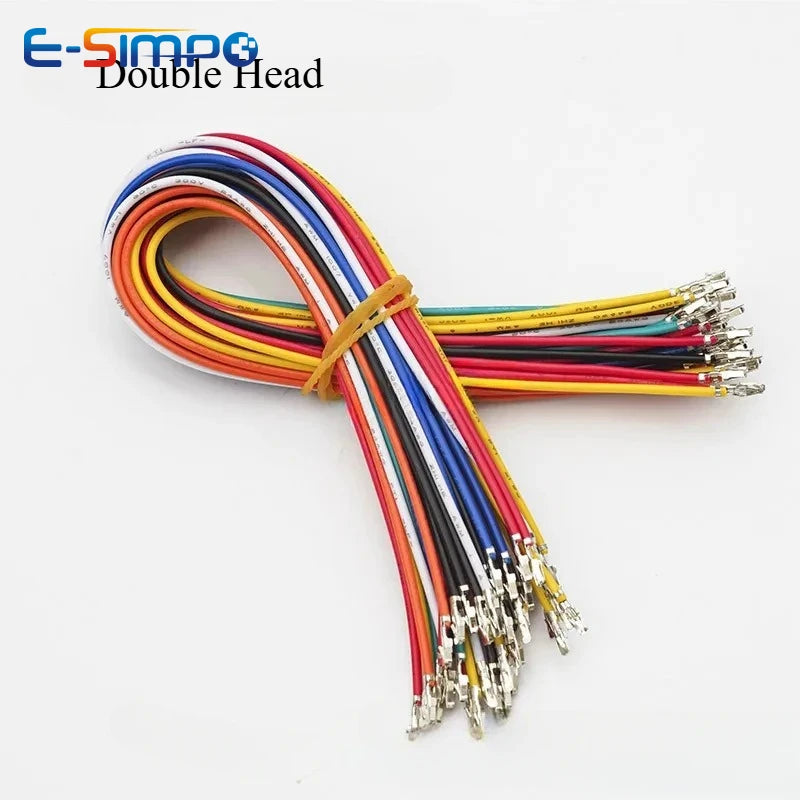 10PCS PHB2.0 Terminal Wire Electronic Single/ Double-headed  Crimping Wiring Reed 2.0mm Connecting