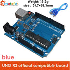 For the Improved Version of the Arduino Uno R3 Development Board, the ATmega328P Microcontroller Module Serves as the Main Contr