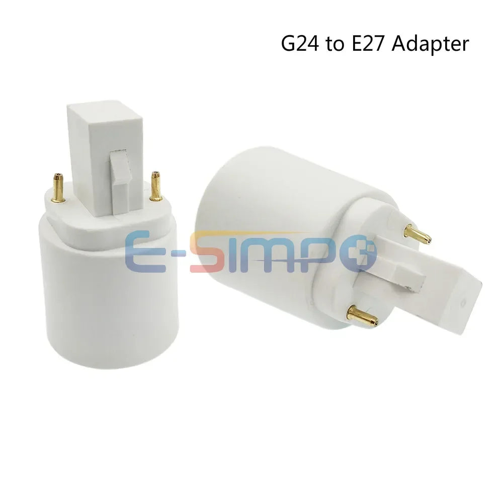 2pcs E26 E27 E39 E40 Gu10 Gu24 MR16 G5.3 G23 G24 G9 B22 BA15D BA15S LED CFL Lamp Holder Light Socket Converter Extension Adapter