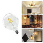 1-4pcs G80 G95 G120 LED Bulb E27 2W 4W 6W 8W AC 220V Energy Saving Global Light Lampada Ampoule Lamp Retro Edison Filament Bulbs