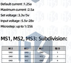 5.5v-28v TMC2130 TMC2209 compatible stepper motor silent driver module 256 subdivision replaces TMC2208 A4988
