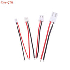 NEW 10Pcs Small Mini JST 1.0/1.25/1.5/2.0/2.54/3.96mm PH 2.0mm XH 2.54mm 2 Pin Male Female Plug Jack Connector Cable Wire