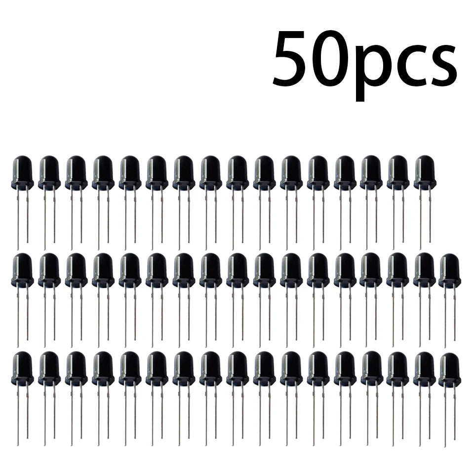 10-1000PCS/Pairs 5MM 940nm LEDs Infrared Emitter And IR Receiver Diode Diodes