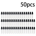 10-1000PCS/Pairs 5MM 940nm LEDs Infrared Emitter And IR Receiver Diode Diodes