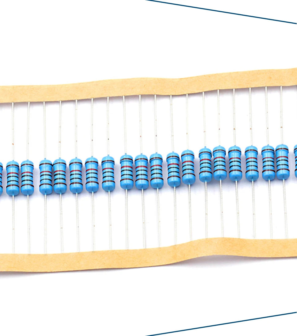 20PCS 1W 1% Metal Film Resistor 0.24Ω~2.2MΩ 1 10 47 100 200 220 300 470 910 1k 4.7k 10k 20k 47k 100k 220K 330K 470K 910k 1M ohm