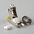 NEW 2026 2PCS RJ45 Cat8 Cat7 Cat6A Connector Shielded Toolless Modular Termination Plug 2000MHz 40G LAN Cable for 22AWG-24AWG