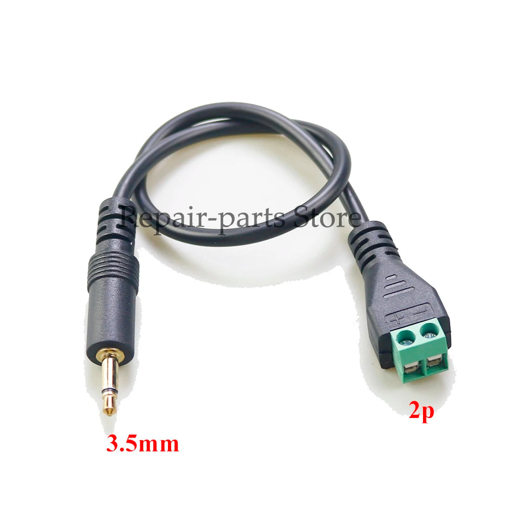 1PC USB 2.0 Female B Micro USB Mini USB Type-C Male to 5 Pin Female Bolt Screw Connector with Shield Terminal Plug Adapter Cable