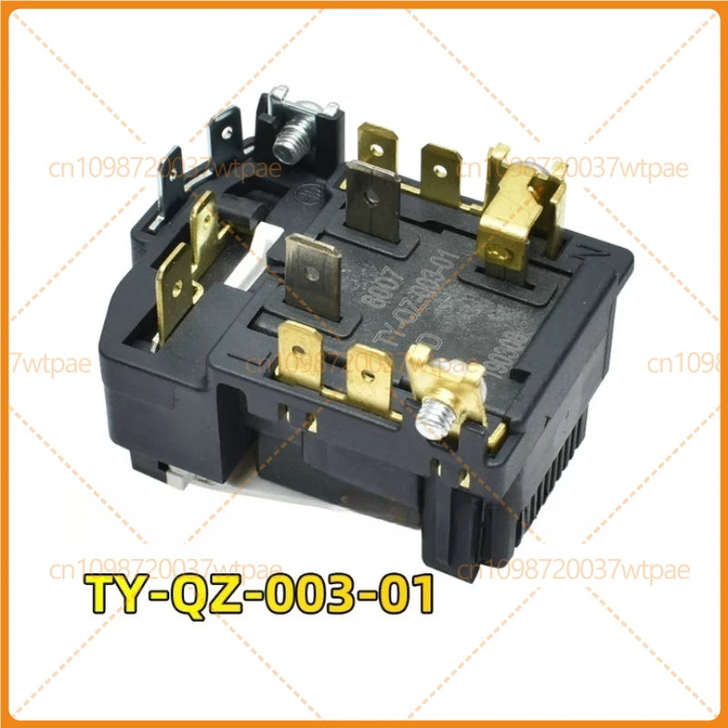 3pcs For Fridge TY-QZ-003-01 Starter Relay 4UF Capacitor Set Universal