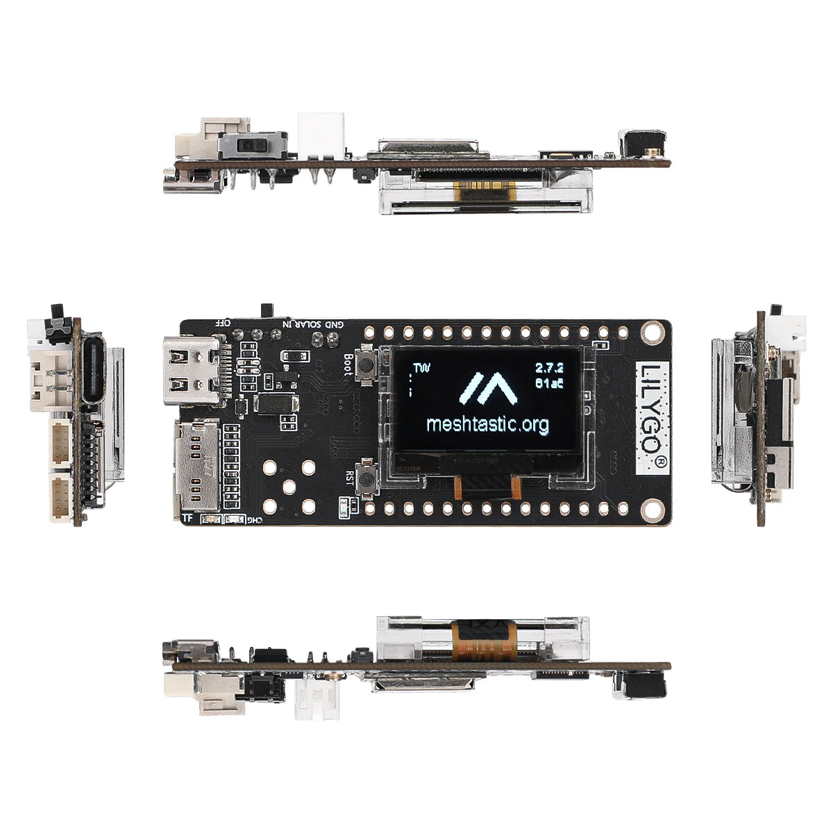 LILYGO T3S3 V1.3 ESP32-S3 LoRa Meshtastic SX1262 Dev Board LoRa 2.4G Module 433/868/915MHz WiFi Bluetooth Wireless GPS