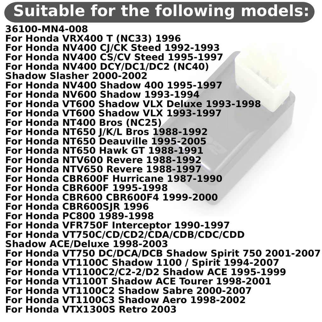 Pump Controller Fuel Pump Relay For Honda 36100-MN4-008 VRX400 NV400 DCY DC1 CJ CK Steed CS CV Shadow Slasher NV600 VLX