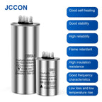 2Pcs CBB65 Motor Capacitor Air Conditioner Compressor Start Capacitor 450V AC 5UF 6UF 15uF 20uF 25uF 30uF 35uF 40uF 45uF 50uF