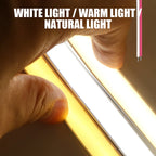 12V 24V COB LED Neon Strip Light Waterproof Ribbon Tape 2Pin Wire Warm Natural White 320LEDs/M Flexible Home Decor 0.5m 1m 2m 5m