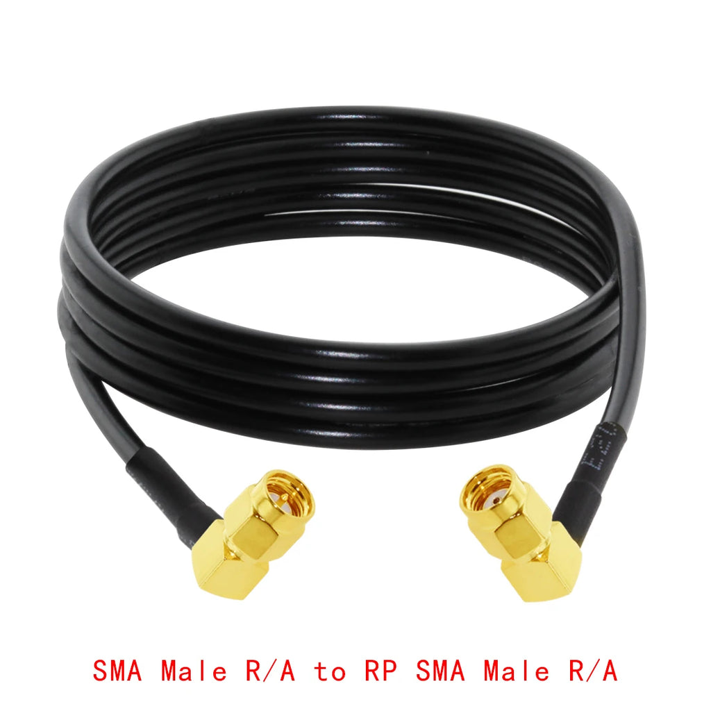 WIFI Antenna Extension Cable SMA Male Plug Female Jack Straight Right Angle Pigtail Adapter RG174 10cm/20cm/30cm/50cm/100cm