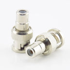 2pcs/5pcs/10pcs BNC Male To RCA Female Surveillance Plug To Lotus Female Adapter For Security System Video CCTV Camera