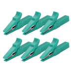 4mm Multimeter Pen Cable Probes Crocodile Clip Battery Test Clip 55MM HV Alligator Clip for Banana Plug 6pcs32A