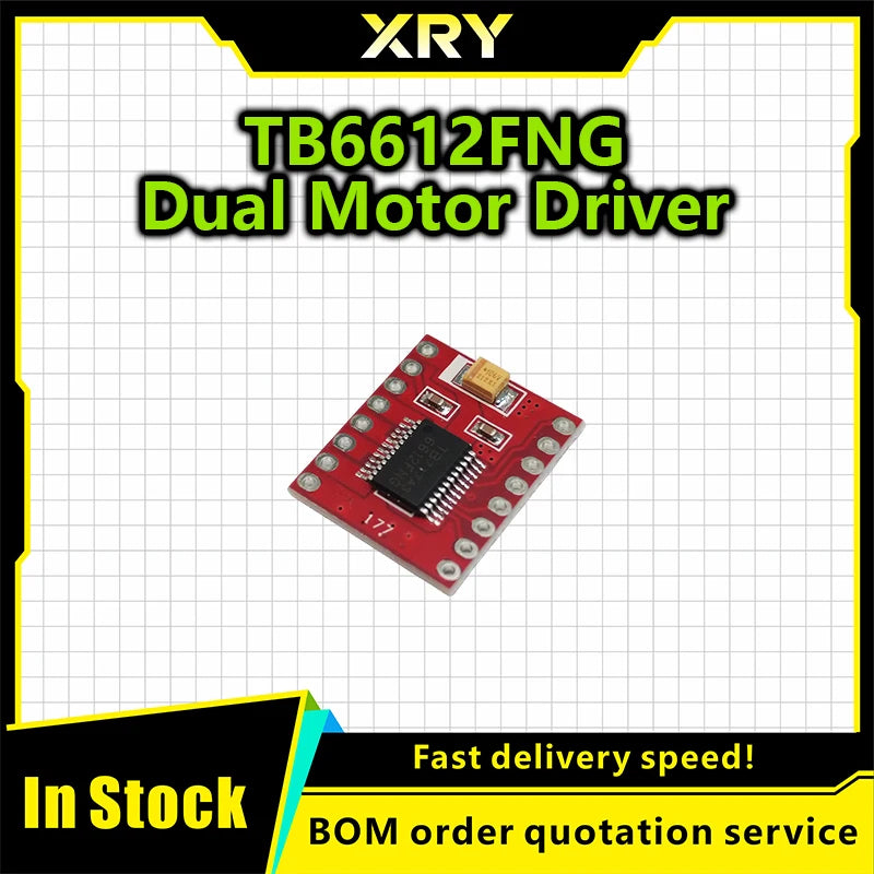 TB6612  Dual Motor Driver 1A TB6612FNG for Arduino Microcontroller Better than L298N