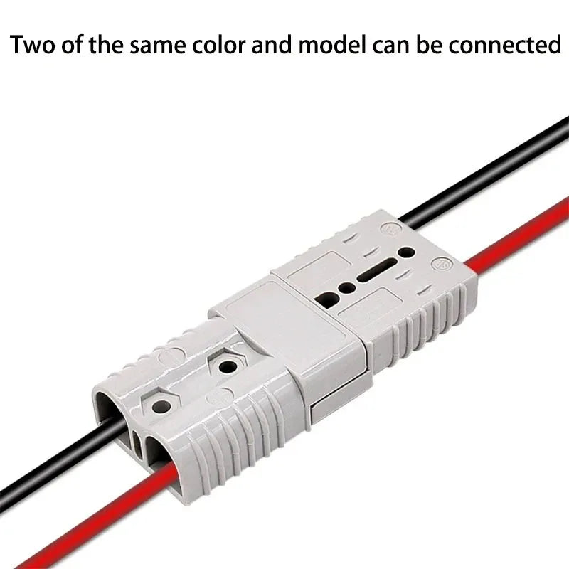 2 PCS For Anderson Connector Plug Electric Forklift EV Car Battery Quick Connect Disconnect Power 50A 120A 175A 350A 600V Plug