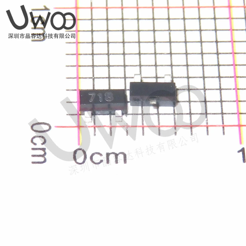 10pcs FMMT618 FMMT718TA SOT-23 silk screen 618/718 SMD transistors IGBT Module New Original